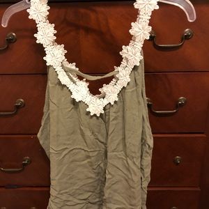 Flower tank top